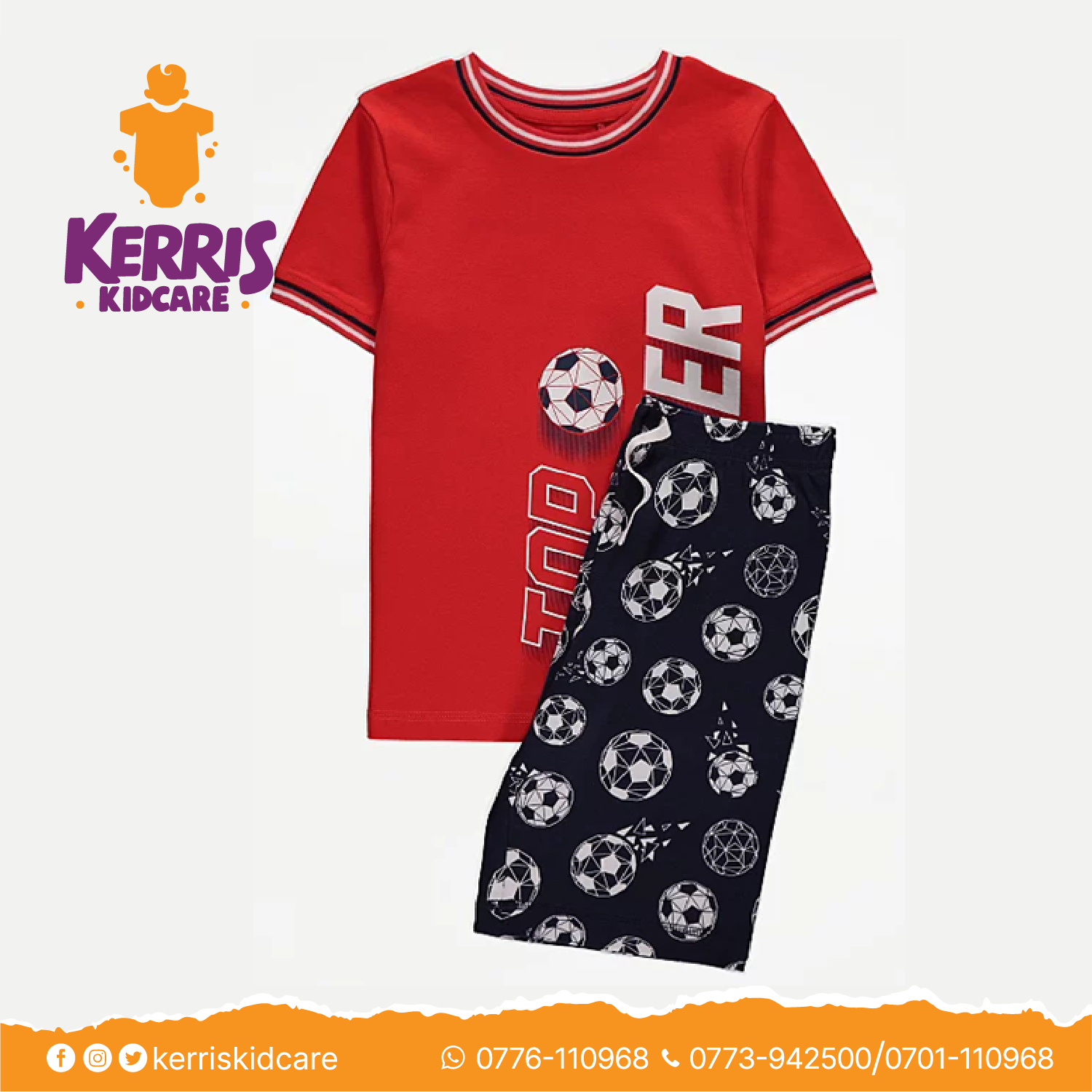 Top Scorer Football Short Pyjamas